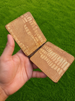 7 Amazing Reasons to Choose a Genuine Crocodile Money Clip Wallet - Image 2