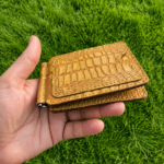 7 Amazing Reasons to Choose a Genuine Crocodile Money Clip Wallet