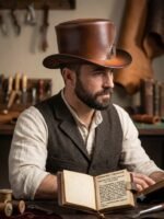 7 Reasons the Handmade Leather Zipper Top Hat Is the Ultimate Steampunk Fashion Statement
