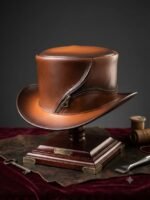 7 Reasons the Handmade Leather Zipper Top Hat Is the Ultimate Steampunk Fashion Statement - Image 2