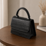 Black Crocodile Leather Handbag: 7 Stunning Features You'll Love