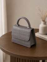 Grey Crocodile Leather Handbag: 7 Stunning Features for Everyday Luxury