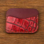 Premium Crocodile Pattern Genuine Leather Card Holder – 100% Genuine Leather - Image 2